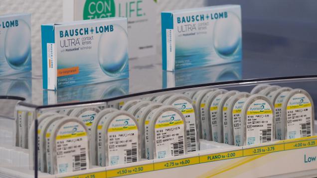 Ein Auszug des Angebots an Kontaktlinsen bei Ehler Optik & Akustik in Flensburg